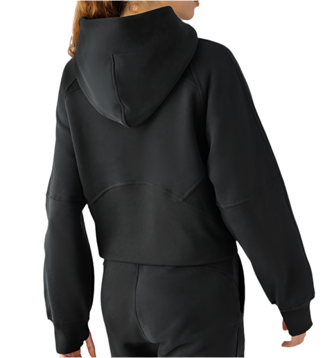 Half-Zip Fleece Hoodie