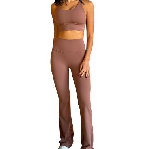 FlareFlow Extend Active Leggings - Saddle