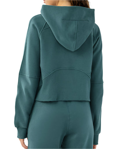 Half-Zip Fleece Hoodie
