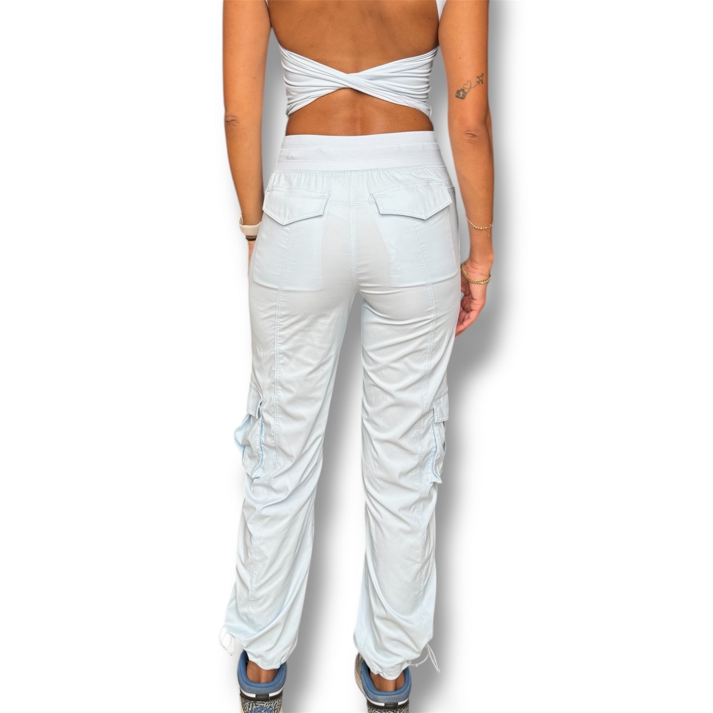 Flex Cargo Joggers - Baby Blue