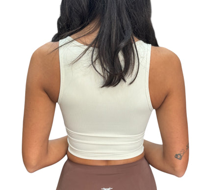 Luxe Ribbed Padded Tank