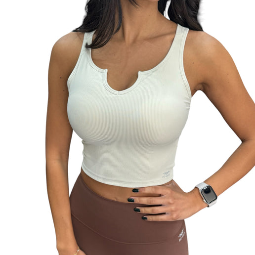 Luxe Ribbed Padded Tank