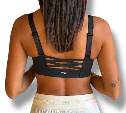 Elite Support Zip Bra