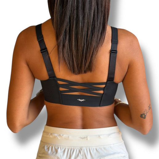 Elite Support Zip Bra