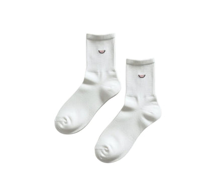 Fruitalicious Ribbed Crew Socks