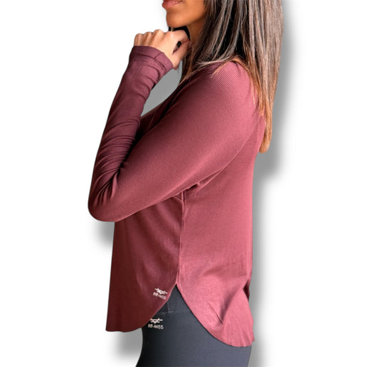 Everyday Ribbed Long Sleeve Top