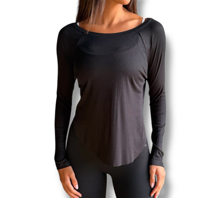 Everyday Ribbed Long Sleeve Top