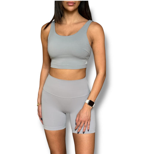 Crossed Over Back Sports Bra