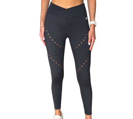 V-Waist Triangle Cut-Out Leggings