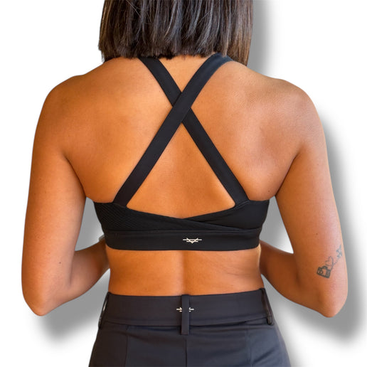 Dual Texture Sports Bra