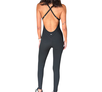 Contour Cross-Back Jumpsuit
