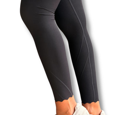 Sculpt Scallop Hem Leggings