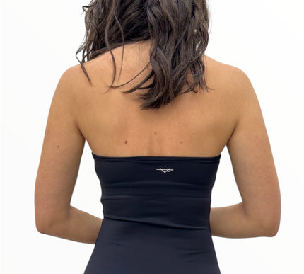 Halter Neck Jumpsuit - Black