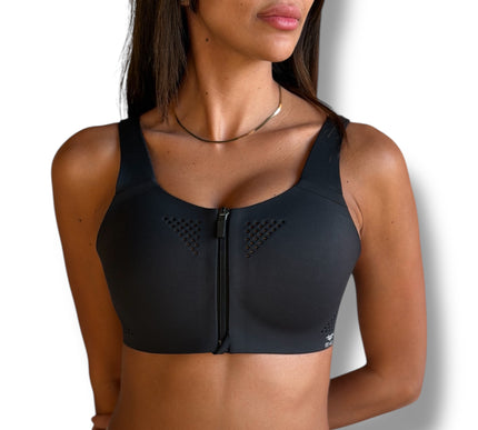 Elite Support Zip Bra