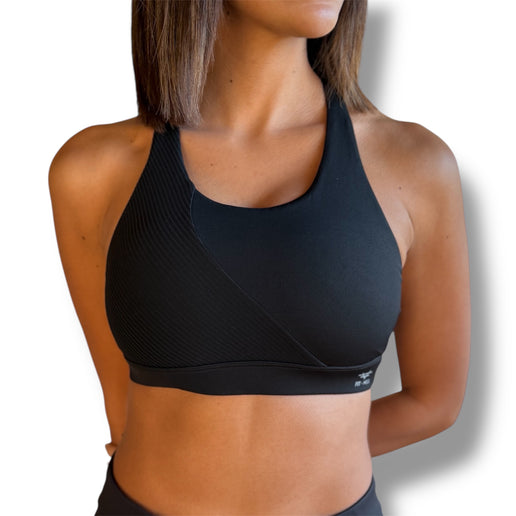 Dual Texture Sports Bra