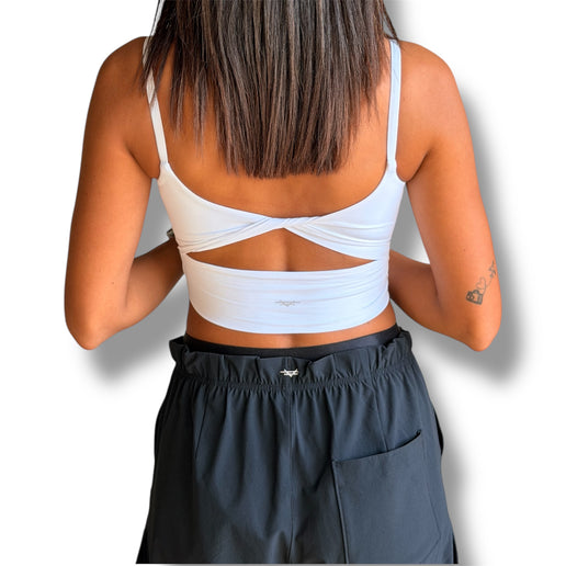 Twisted Back Padded Top