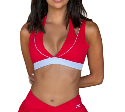 V-Neck Trim Bra