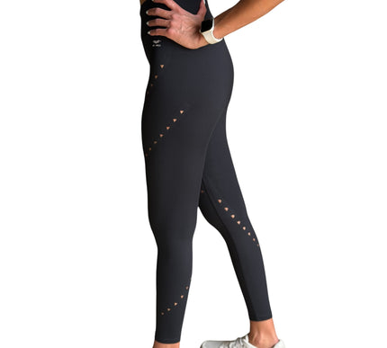 V-Waist Triangle Cut-Out Leggings