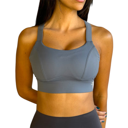 AdaptaShape Athletic Bra - Grey