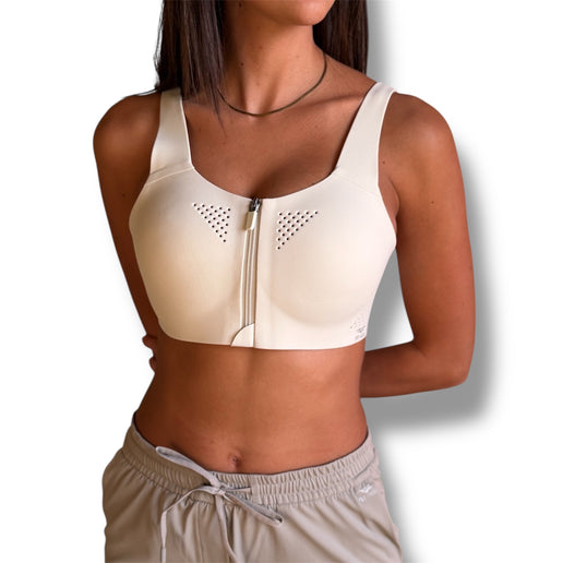 Elite Support Zip Bra