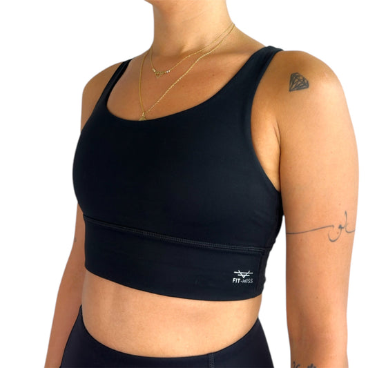 BasicFit Performance Bra - Black