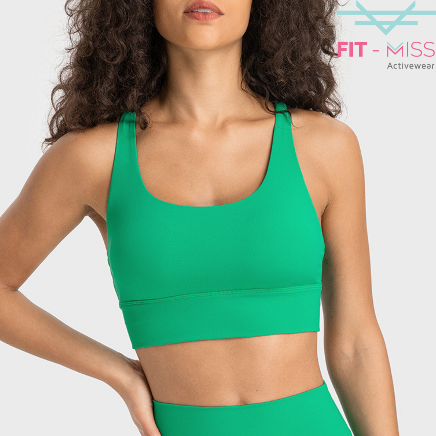 BasicFit Performance Bra - Scallion Green