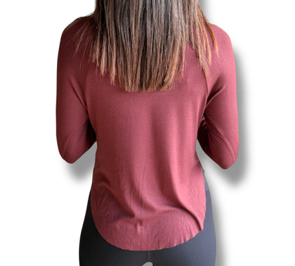 Everyday Ribbed Long Sleeve Top