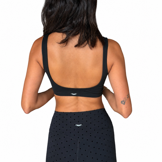 Keyhole Twist Bra