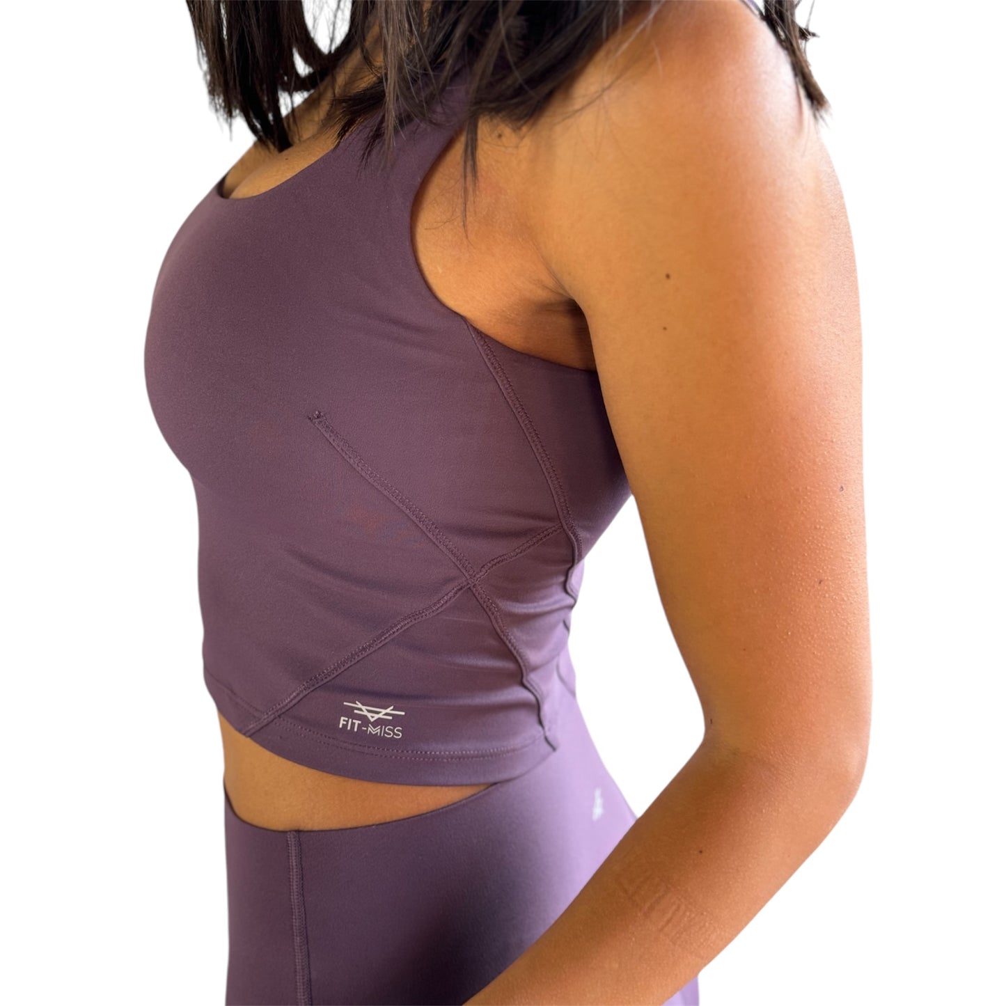 Classic Padded Top - English Violet