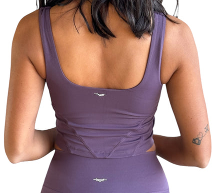 Classic Padded Top - English Violet