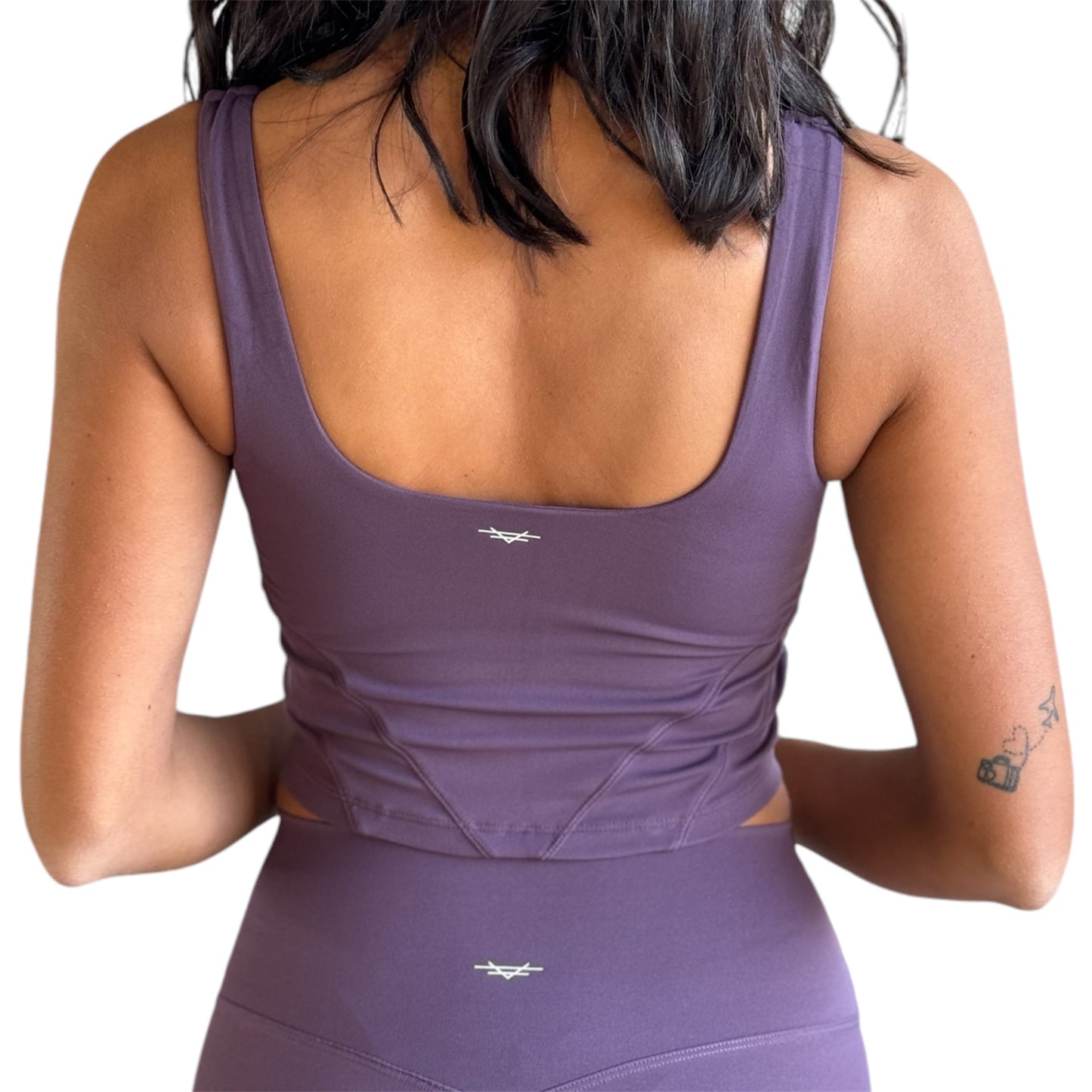 Classic Padded Top - English Violet