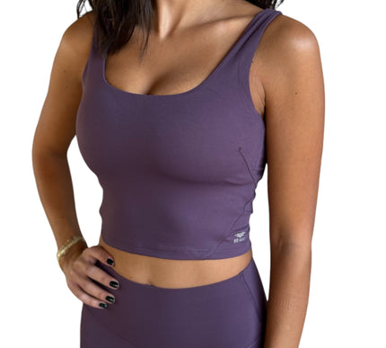 Classic Padded Top - English Violet