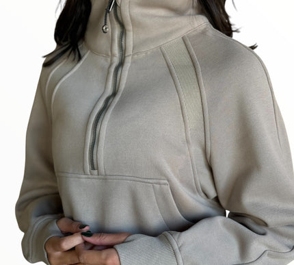 Comfy Edge Fleece Set - Harbor Grey