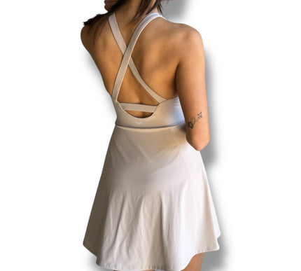 Classic Tennis Dress - Beige