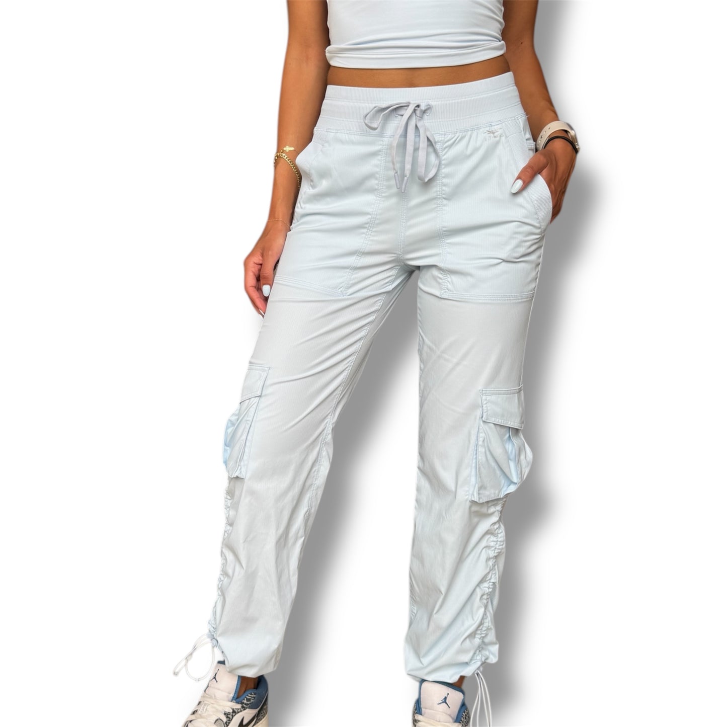 Flex Cargo Joggers - Baby Blue