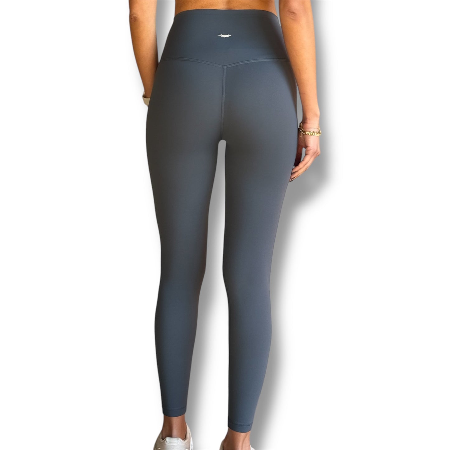 Seamless Front Basic Leggings - Patriot Blue