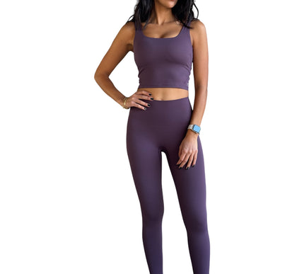 Classic Padded Top - English Violet