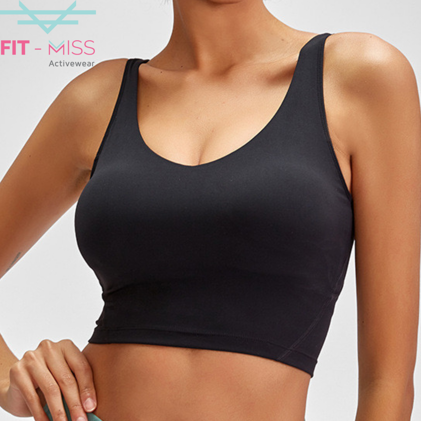 Essential Padded Top - Black