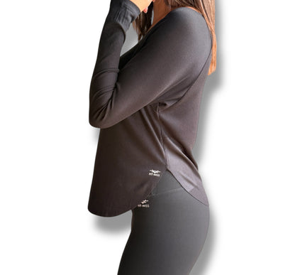 Everyday Ribbed Long Sleeve Top