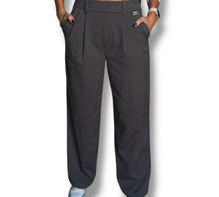 Tailored Wide-Leg Pants