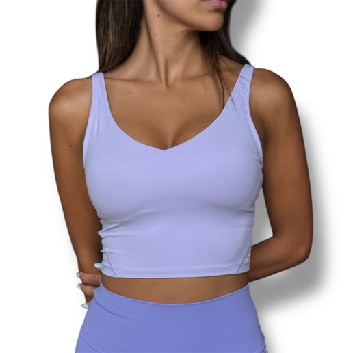 Essential Padded Top - Lavender