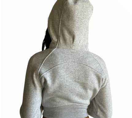Fitted Fleece Set - Cool Grey