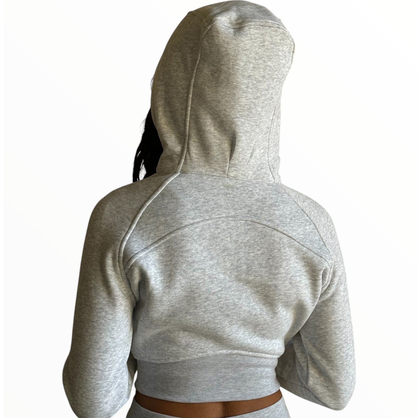 Fitted Fleece Set - Cool Grey