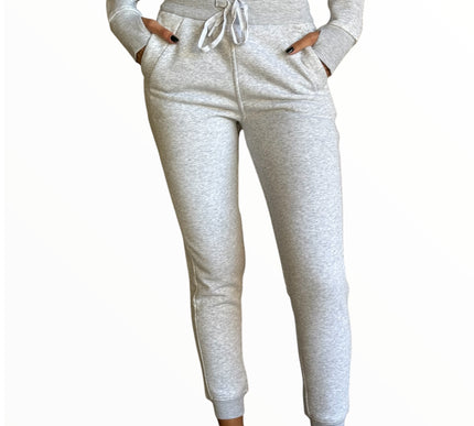 Fitted Fleece Set - Cool Grey