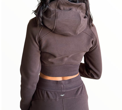 Fitted Fleece Set - Espresso