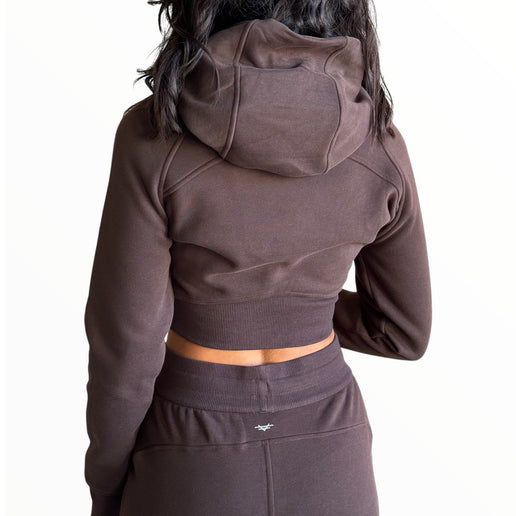 Fitted Fleece Set - Espresso