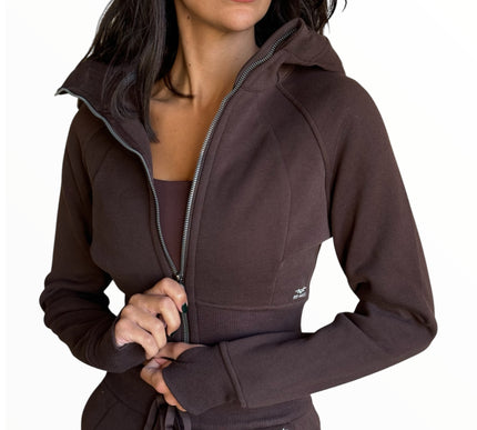 Fitted Fleece Set - Espresso