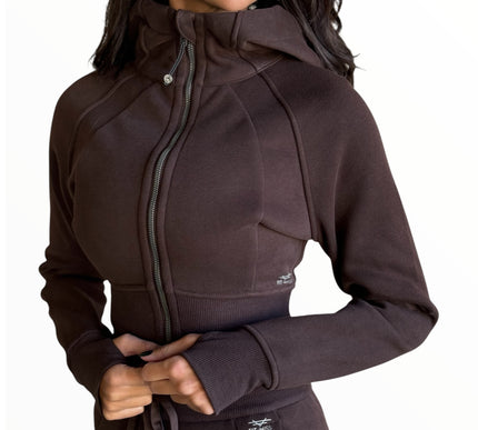 Fitted Fleece Set - Espresso