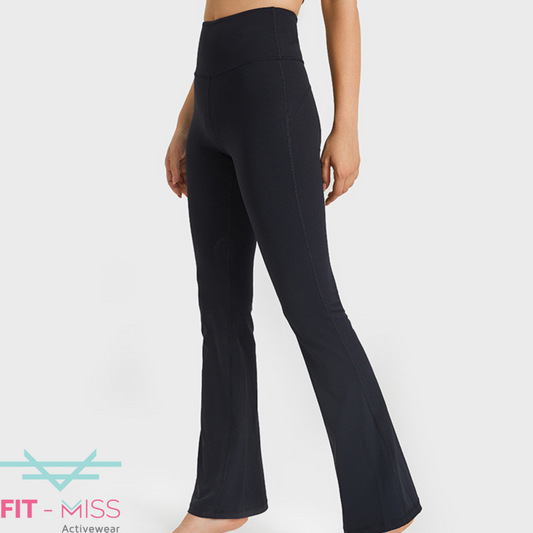 FlareFlow Active Leggings - Black