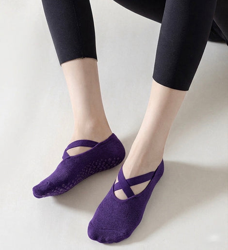 Grip & Flow Non-Slip Pilates Socks